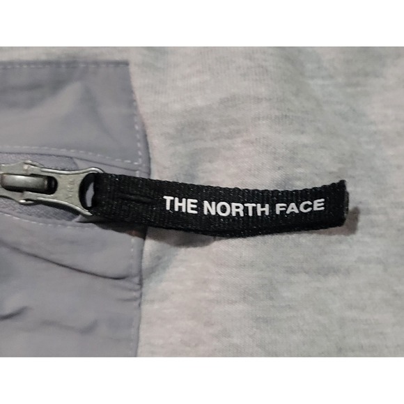 The North Face Shorts Mens 2XL Gray Knit Gym Run‎ Workout Zip Pocket Drawstring - Picture 11 of 11